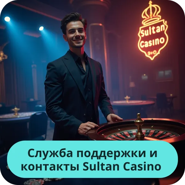Служба поддержки и контакты Sultan Casino